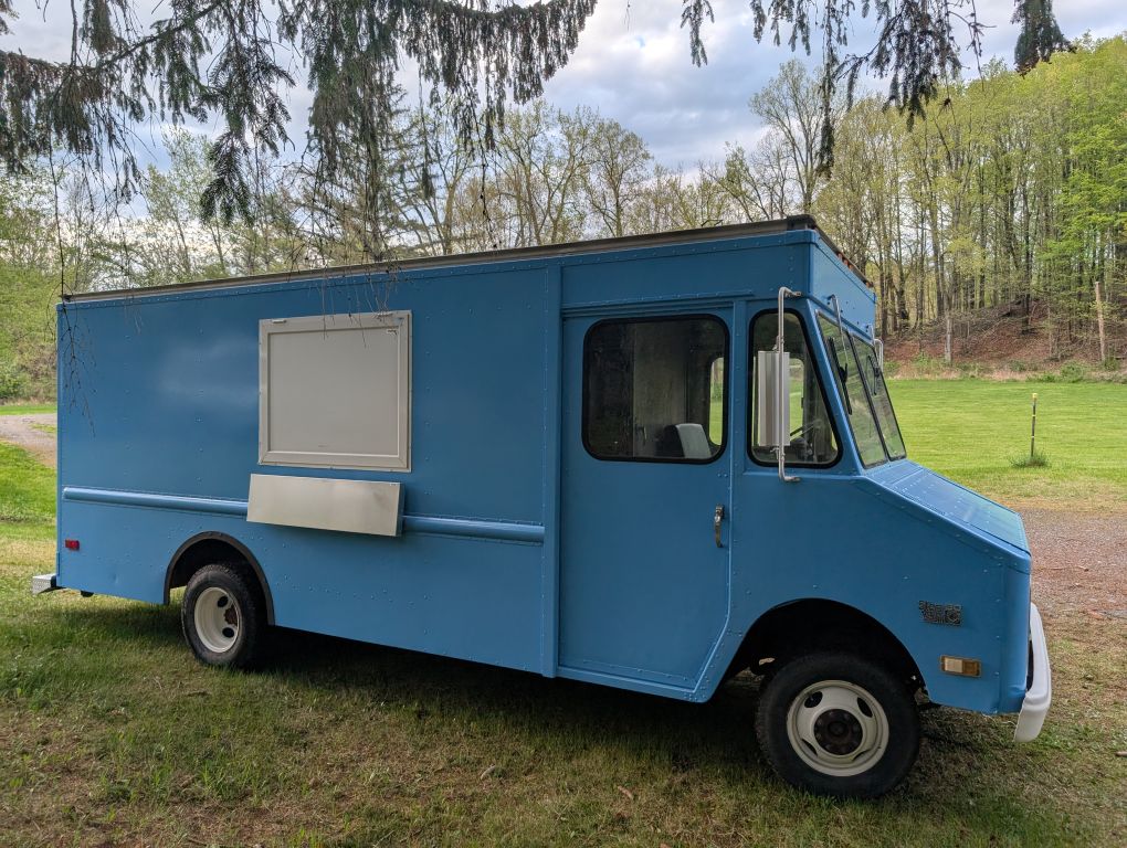 Side profile of the truck